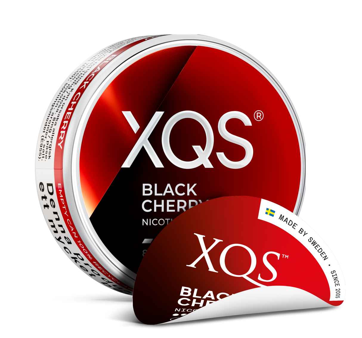 XQS Black Cherry Strong nicotine pouches