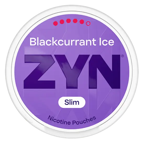 ZYN Black Currant Ice S5 nicotine pouches
