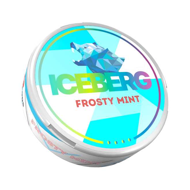 Iceberg Frosty Mint Strong Nicotine Pouches Snusmania.eu
