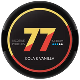77 Cola Vanilla Medium nicotine pouches