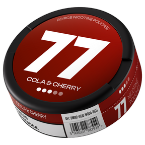 77 Cola Cherry Medium nicotine pouches