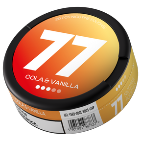77 Cola Vanilla Medium nicotine pouches