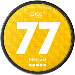 77 GHOST Mini Mango Extra Strong nicotine pouches