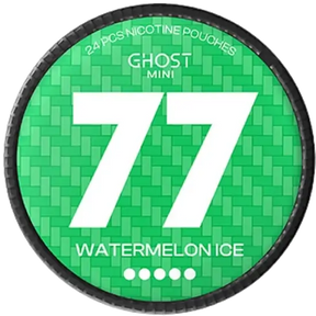 77 GHOST Mini Watermelon Ice Extra Strong nicotine pouches