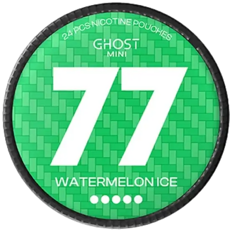 77 GHOST Mini Watermelon Ice Extra Strong nicotine pouches