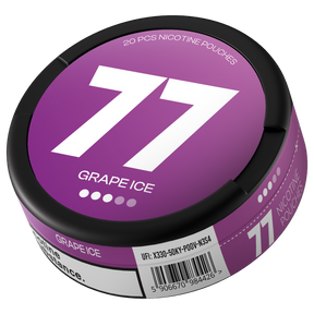 77 Grape Ice Medium nicotine pouches