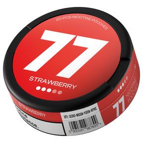 77 Strawberry Medium nicotine pouches