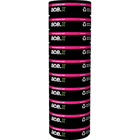 Ace Black Raspberry Chili Snus Shop name