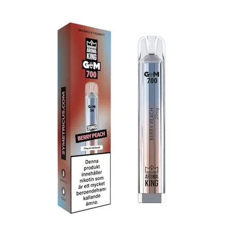 Aroma King Berry Peach 700 Shop name Disposable Vape