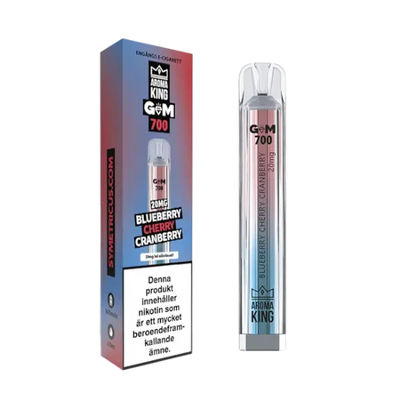 Aroma King Blueberry Cherry Cranberry 700 Shop name Disposable Vape