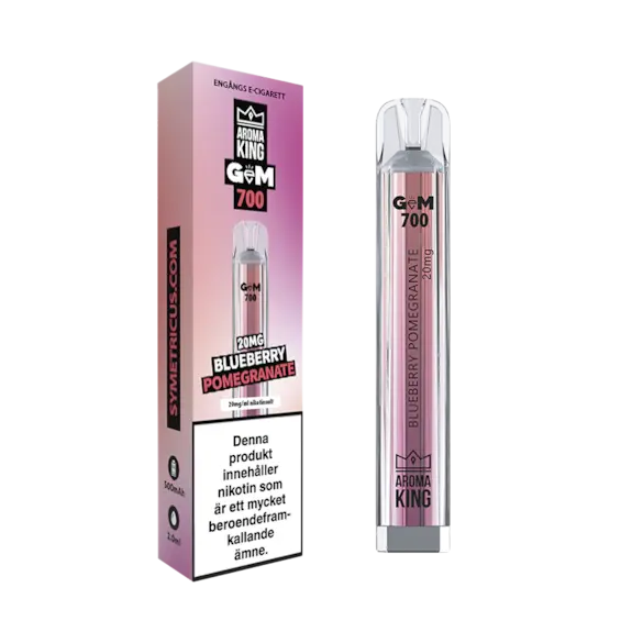 Aroma King Blueberry Pomegranate 700 Shop name Disposable Vape
