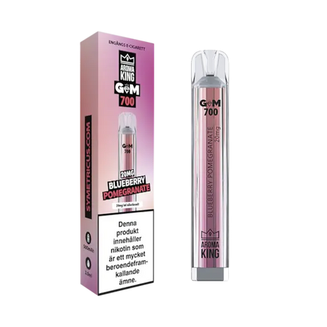 Aroma King Blueberry Pomegranate 700 Shop name Disposable Vape