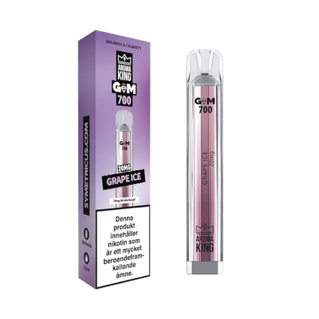 Aroma King Grape Ice 700 Shop name Disposable Vape