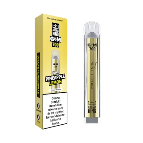 Aroma King Pineapple Lemon 700 Shop name Disposable Vape