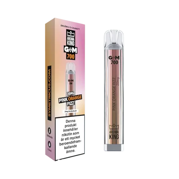 Aroma King Pink Orange Fizz 700 Shop name Disposable Vape