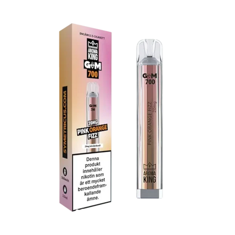 Aroma King Pink Orange Fizz 700 Shop name Disposable Vape