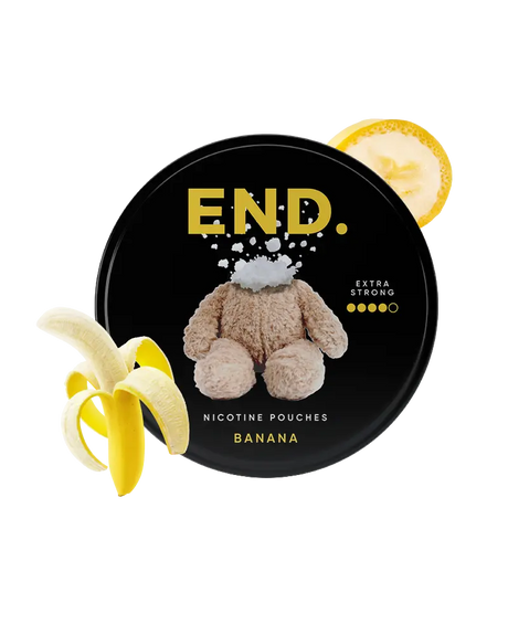END Banana Extra Strong Snus Snusmania.eu