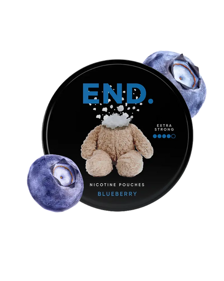 END Blueberry Extra Strong Snus Snusmania.eu