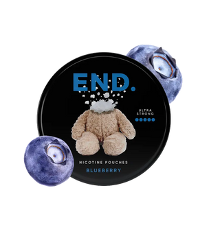 END Blueberry Ultra Strong Snus Snusmania.eu
