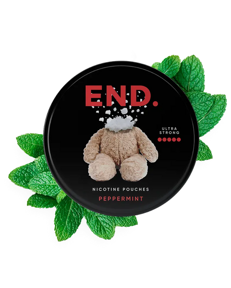 END Peppermint Ultra Strong Snus Snusmania.eu