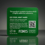 FEDRS Ice Cool Mint Hard Sample Shop name