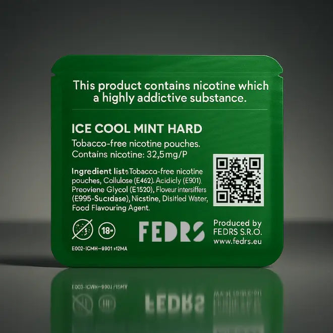 FEDRS Ice Cool Mint Hard Sample Shop name