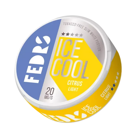 Fedrs Light Citrus Snus Snusmania.eu