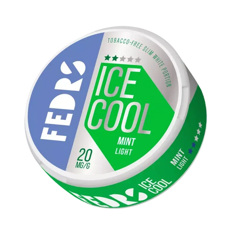 Fedrs Light Mint Snus Snusmania.eu
