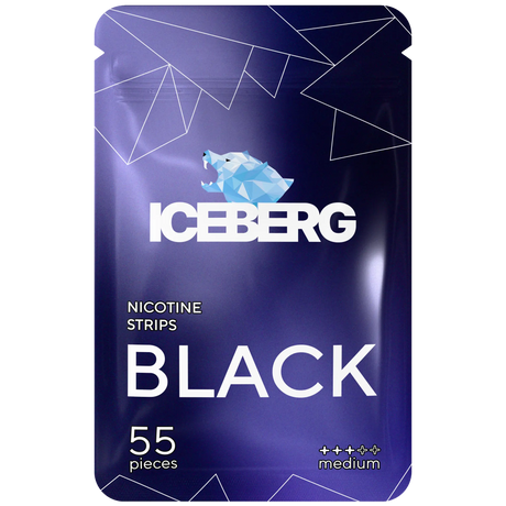 Iceberg Black Strips 