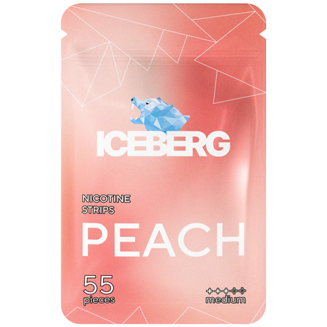 Iceberg Peach Strips 