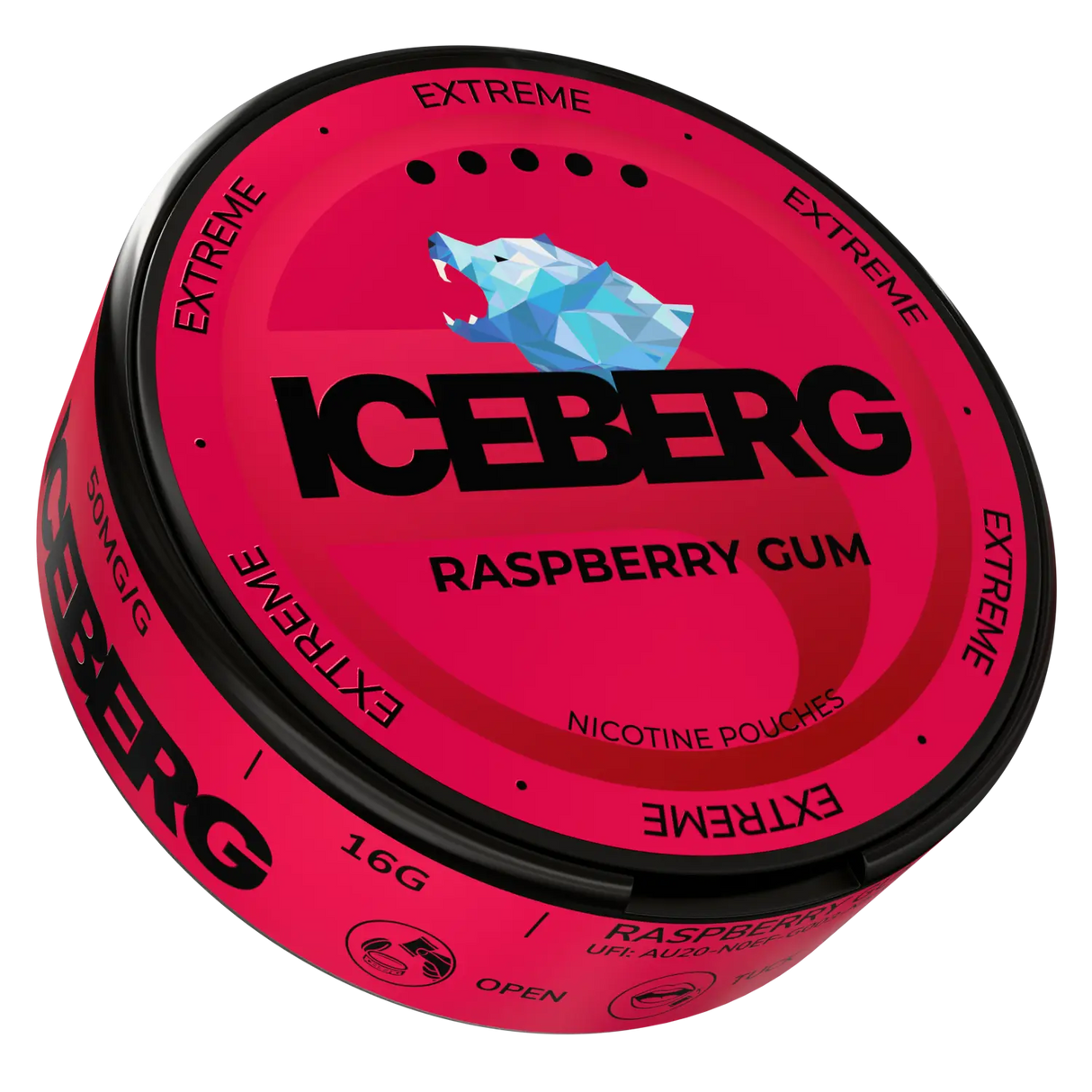 Iceberg Raspberry Gum Extreme