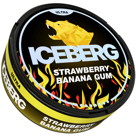 Iceberg Strawberry Banana Gum Ultra 