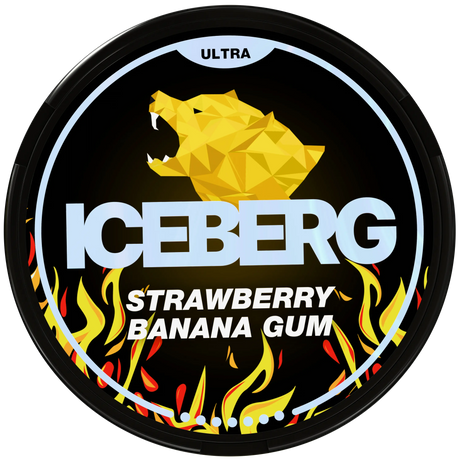 Iceberg Strawberry Banana Gum Ultra 