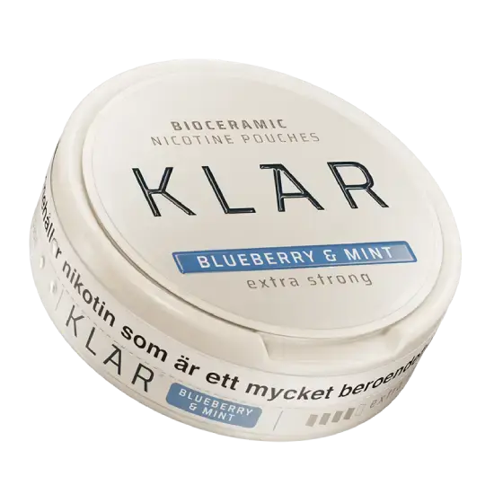 KLAR Blueberry Mint Extra Strong 