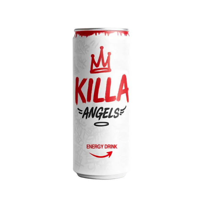 Killa Angels Energy Drink (24 Cans) Shop name