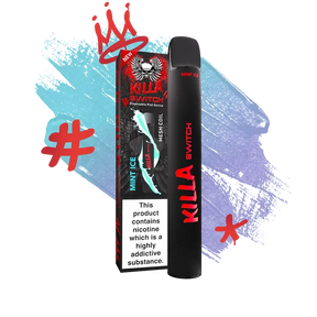 Killa Switch Mint Ice 600 Vape Shop name