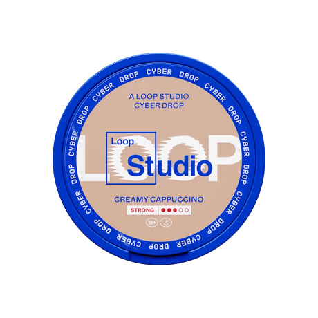 LOOP Creamy Cappuccino Strong Shop name Nicotine Pouches