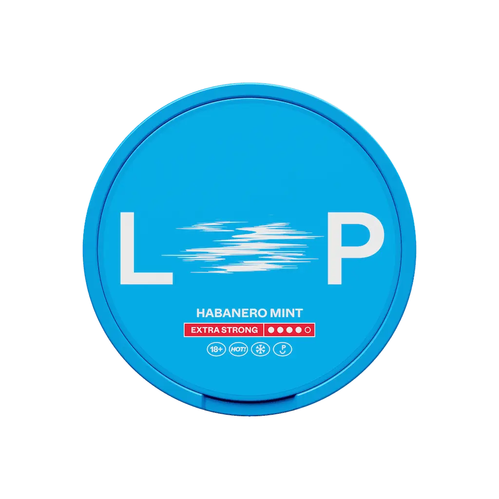 LOOP Habanero Mint Extra Strong Shop name Nicotine Pouches