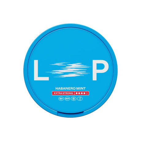 LOOP Habanero Mint Extra Strong Shop name Nicotine Pouches