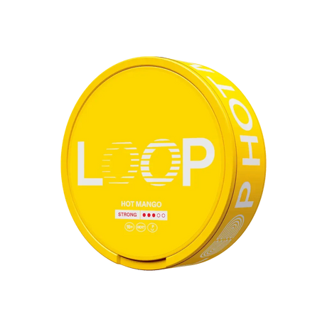 LOOP Hot Mango Strong Shop name Nicotine Pouches