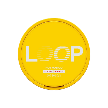 LOOP Hot Mango Strong Shop name Nicotine Pouches