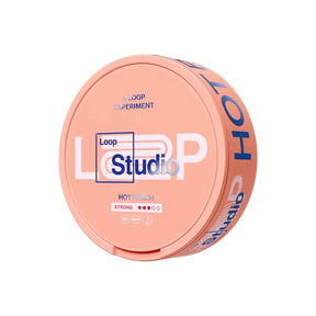 LOOP Hot Peach Strong Shop name Nicotine Pouches