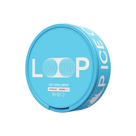 LOOP Ice Cool Mint Strong Shop name Nicotine Pouches