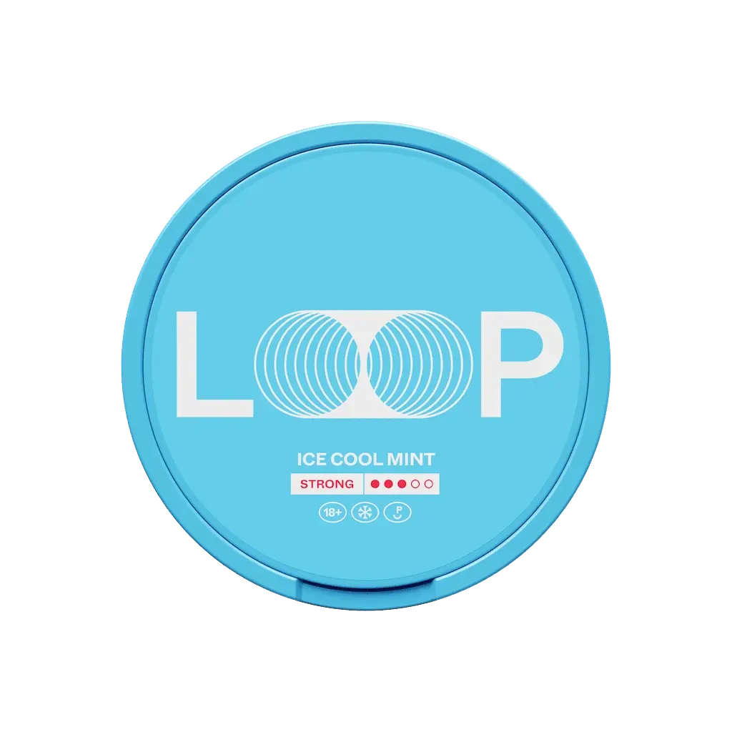 LOOP Ice Cool Mint Strong Shop name Nicotine Pouches