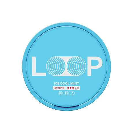 LOOP Ice Cool Mint Strong Shop name Nicotine Pouches
