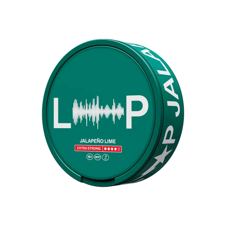LOOP Jalapeno Lime Extra Strong Shop name Nicotine Pouches
