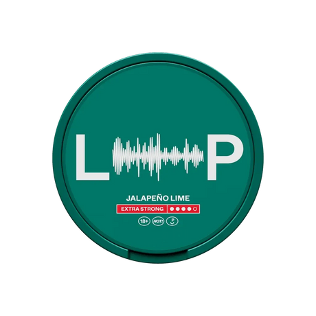 LOOP Jalapeno Lime Extra Strong Shop name Nicotine Pouches