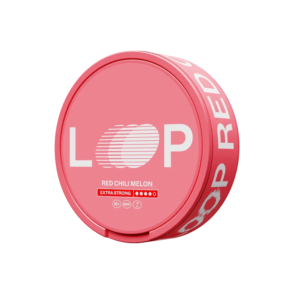 LOOP Red Chili Melon Extra Strong Shop name Nicotine Pouches
