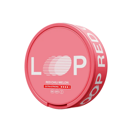 LOOP Red Chili Melon Extra Strong Shop name Nicotine Pouches