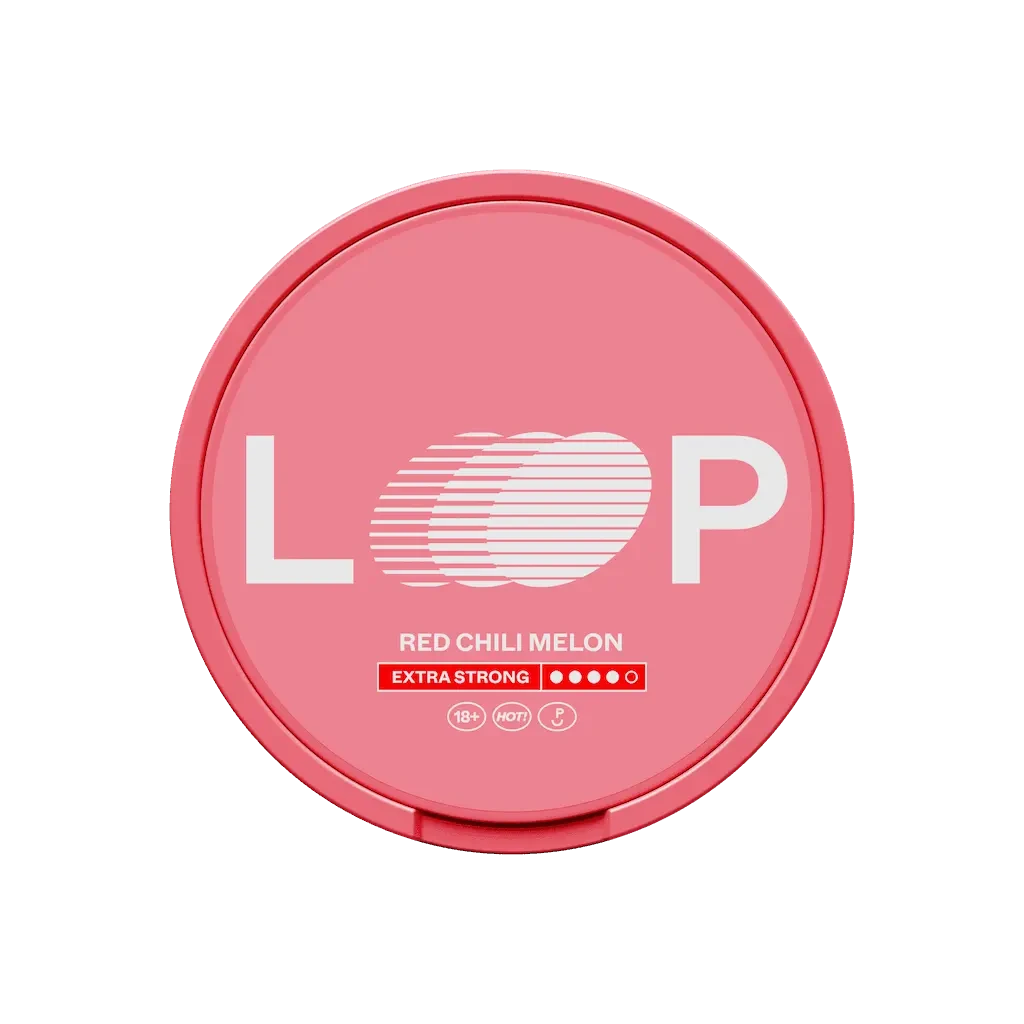 LOOP Red Chili Melon Extra Strong Shop name Nicotine Pouches